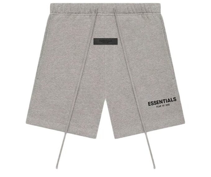FEAR OF GOD ESSENTIALS SWEATSHORT GREY