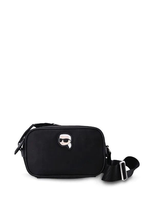 Karl Lagerfeld patch-detail crossbody bag