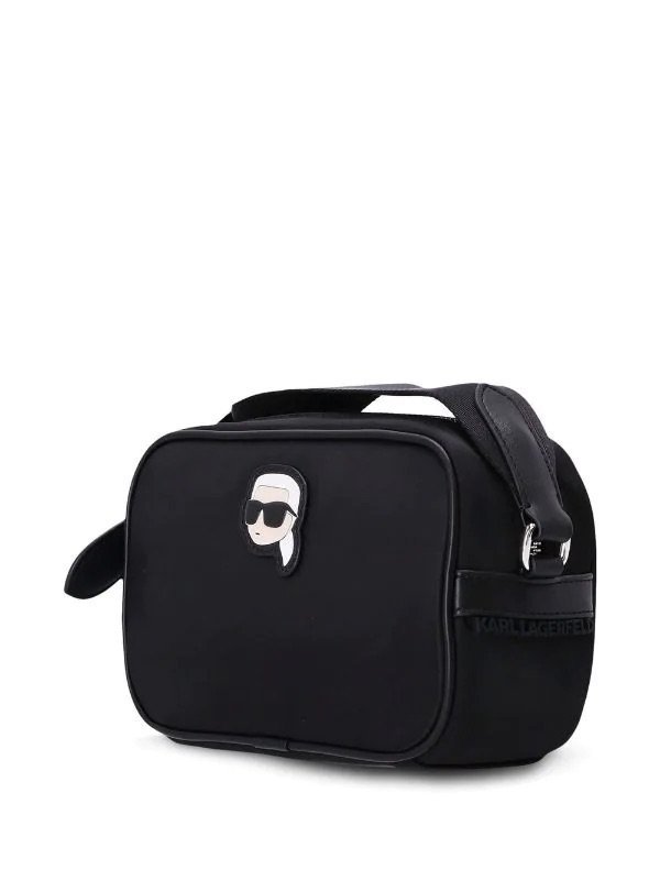 Karl Lagerfeld patch-detail crossbody bag