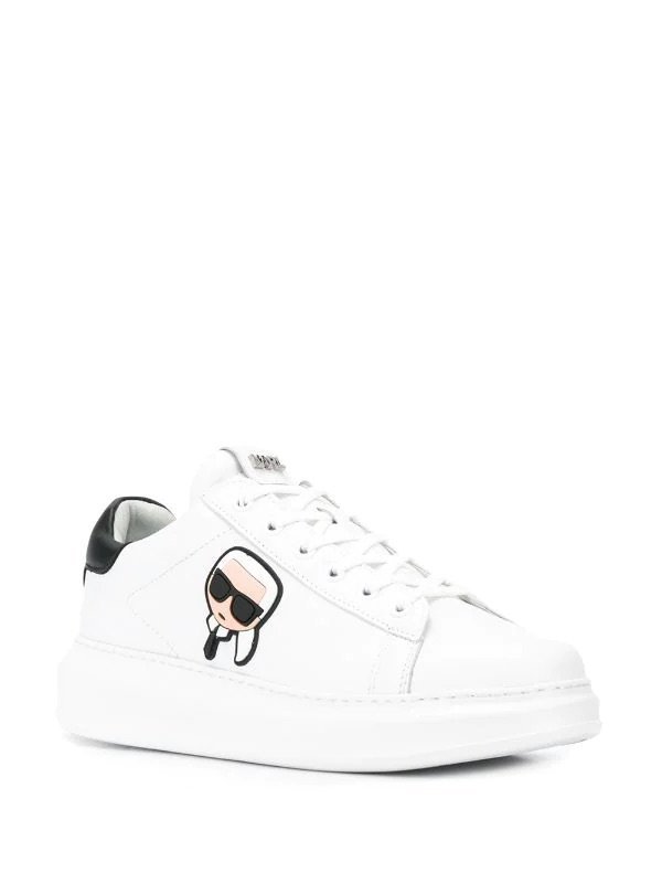 Karl Lagerfeld Kapri Ikonik leather sneakers