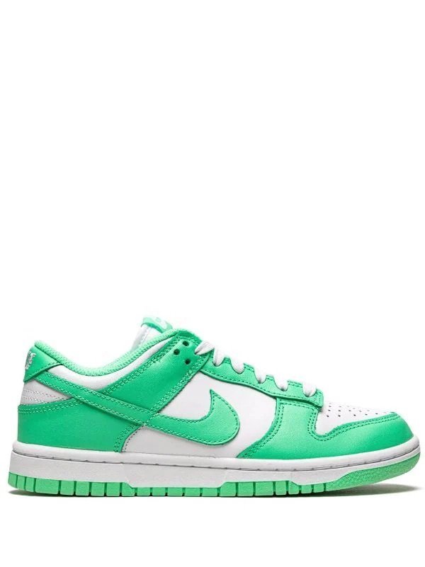 nike dunk low "Green glow"